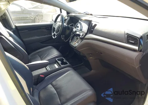 2018 Honda Odyssey Elite из США, поврежденный, VIN 5FNRL6H93JB021397